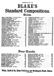 Жирофле-Жирофля: Попурри, для фортепиано в четыре руки by Шарль Лекок