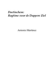 Rags of the Red-Light District, Nos.1-35, Op.2: No.23 Doetinchem: Ragtime for the Valorous Soul by Antonio Martinez