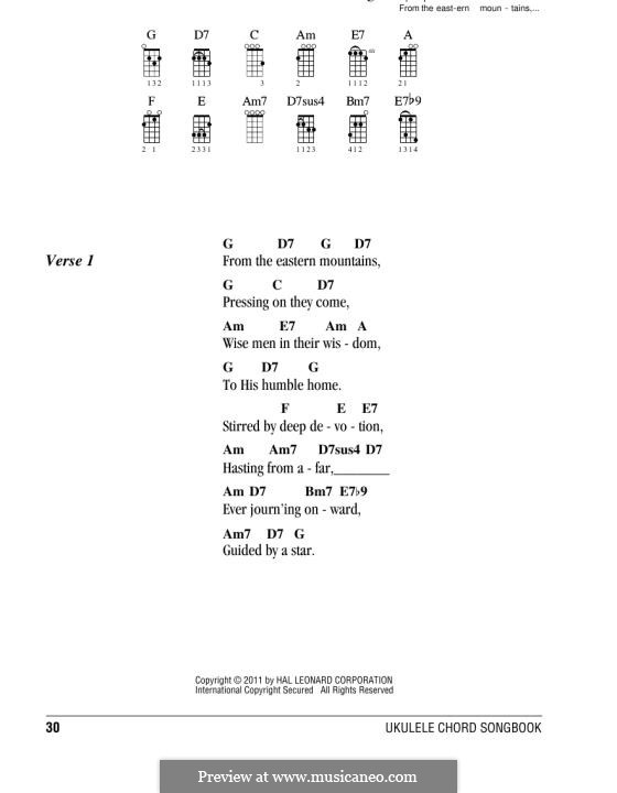 From the Eastern Mountains: Для укулеле by folklore