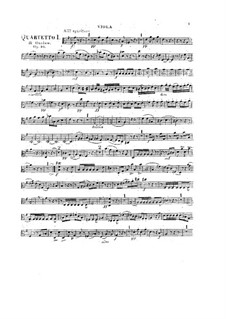 Три струнных квартета No.10-12, Op.10: Партии альта и виолончели by Жорж Онсло