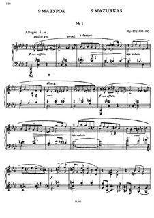 Девять мазурок, Op.25: Сборник by Александр Скрябин