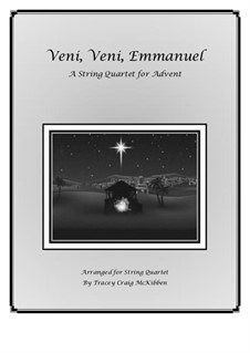 O Сome, O Сome, Emmanuel (Veni, veni, Emmanuel): Для струнного квартета by Unknown (works before 1850)