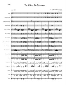 Tortillitas De Manteca for Elementary Mariachi Orff Ensemble: Tortillitas De Manteca for Elementary Mariachi Orff Ensemble by folklore