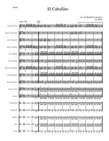 El Caballito: For elementary mariachi orff ensemble by folklore