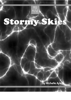 Stormy Skies (Easy Piano Solo): Stormy Skies (Easy Piano Solo) by MEA Music
