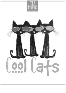 Cool Cats (Beginner Piano Solo): Cool Cats (Beginner Piano Solo) by MEA Music