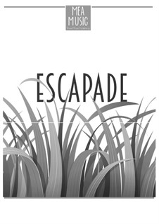 Escapade (Beginner Piano Solo): Escapade (Beginner Piano Solo) by MEA Music