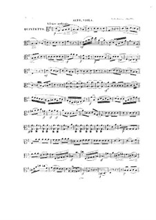 Струнный квинтет No.1 соль мажор, Op.90: Партия I альта by Карл Готлиб Райсигер