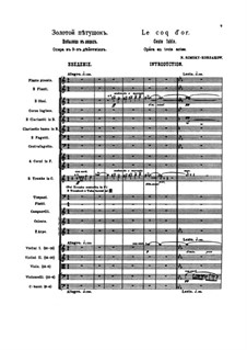 Золотой петушок. Опера: Интродукция by Николай Римский-Корсаков