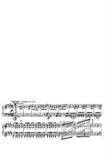 Увертюра: Allegro vivace, for piano by F. Liszt by Джоаккино Россини