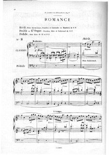 Двенадцать новелл для органа, Op.59: No.8 Романс by Теодор Саломе