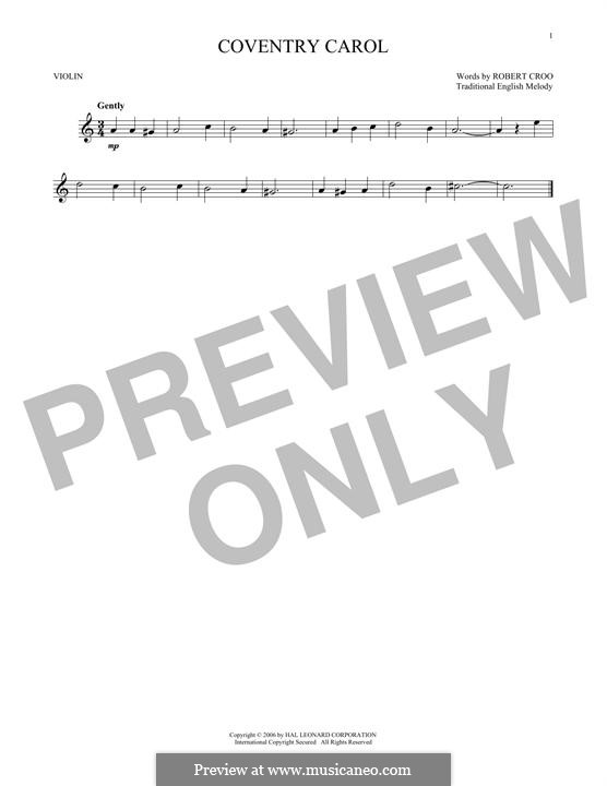 Vocal-instrumental version (printable scores): Для скрипки by folklore