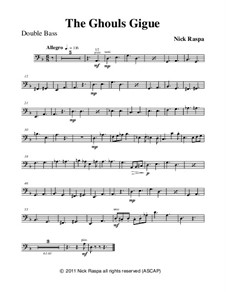 No.3 Ghouls Gigue: Contrabass part by Ник Raspa