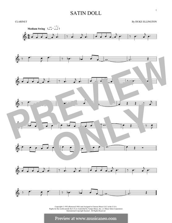 Instrumental version: Для кларнета by Duke Ellington