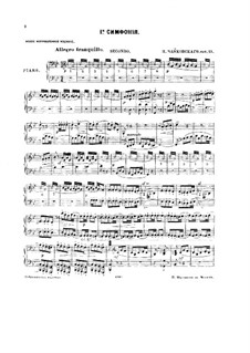 Симфония No.1 соль минор 'Зимние грёзы', TH 24 Op.13: Для фортепиано в четыре руки by Петр Чайковский