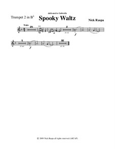 No.1 Spooky Waltz: Trumpet 2 part by Ник Raspa
