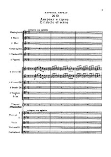 Фрагменты: Действие II, No.10 Антракт и сцена by Петр Чайковский