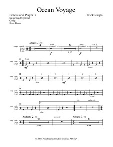 Морское путешествие: Perc. 3 (Cym, Gong, BD) by Ник Raspa