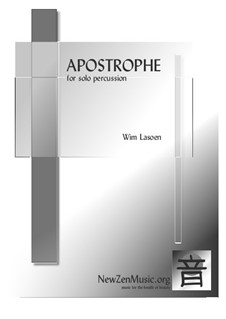 Apostrophe: Apostrophe by Wim Lasoen