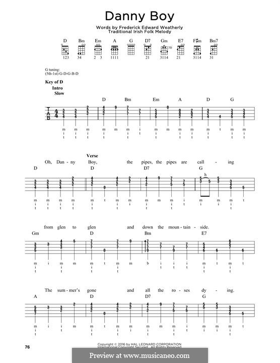 One instrument version: For banjo by folklore