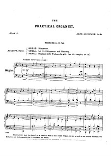 L'organiste pratique (The Practical Organist): Тетрадь II. Все пьесы, Op.41 by Александр Гильман