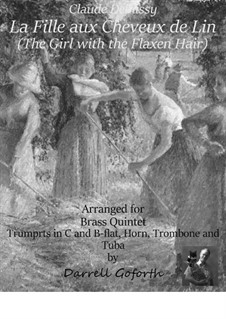 No.8 Девушка с волосами цвета льна: Для квинтета медных духовых by Клод Дебюсси