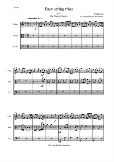 15 easy string trios: Сборник by folklore