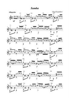 Самба, Op.2: Самба by Олег Копенков
