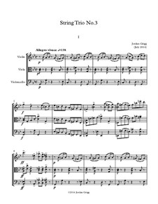 String Trio No.3: String Trio No.3 by Jordan Grigg