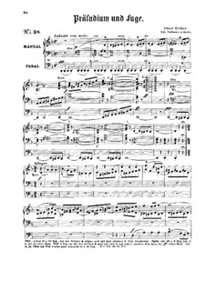 Прелюдия и фуга ре минор, Op.9: Для органа by Альберт Беккер