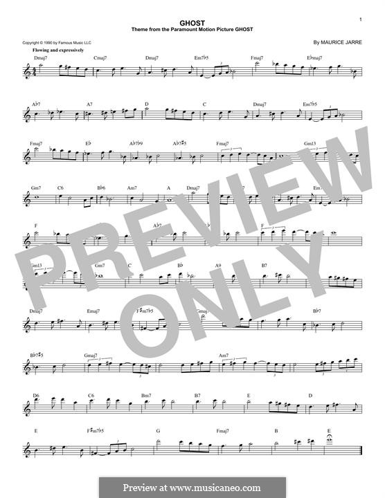 Ghost (Theme): Текст, аккорды by Maurice Jarre