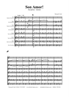 Son amor! - Samba: No.5 for saxophone quintet by THG THG
