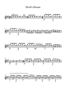 Devil's Dream: Для гитары by folklore