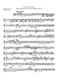 Весь концерт: Партии валторн by Людвиг ван Бетховен