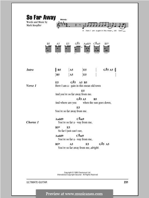 Swing life away аккорды. Dire Straits so far away аккорды. So far away Chords. Staind so far away табы. So far so good Guitar Tabs.