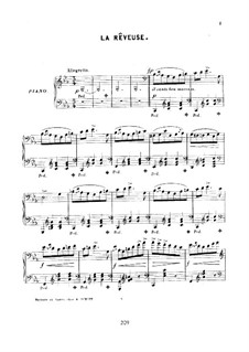 Six mélodies caractéristiques, Op.60: No.2 La rêveuse by Эдуард Вольф