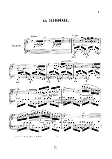 Six mélodies caractéristiques, Op.60: No.5 La désespérée by Эдуард Вольф