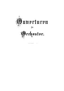 Сюита для оркестра No.1 до мажор, BWV 1066: Партитура by Иоганн Себастьян Бах