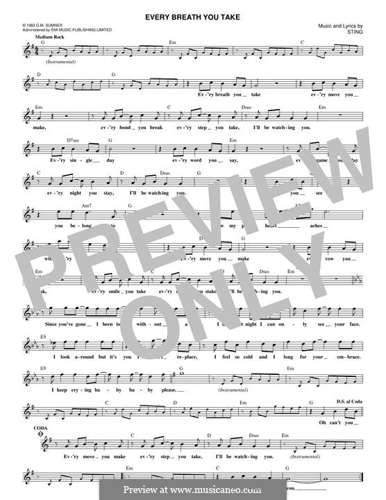 Every breath you take текст. Every breath you take ноты. Every breath you take текст. Every breath you take текст. песня every breath you take.