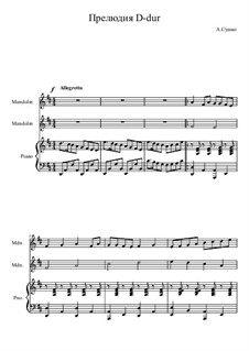 Прелюдия D-dur, Op.1 No.1: Прелюдия D-dur by Александр Сушко