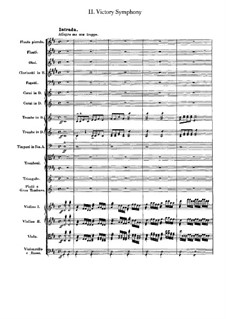 Победа Веллингтона, или Битва при Виттории, Op.91: Часть II by Людвиг ван Бетховен