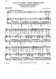 Хабанера: Для голоса и фортепиано by Жорж Бизе
