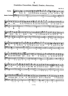 Exaudi, Domine, clamantem: Exaudi, Domine, clamantem by Иоганн Рудольф Але