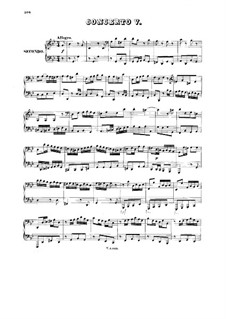 Концерт для клавесина и струнных No.7 соль минор, BWV 1058: Переложение для фортепиано в четыре руки by Иоганн Себастьян Бах