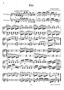 Три дуэта для двух гитар, Op.48: Дуэт No.1 by Фердинандо Карулли