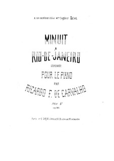 Minuit à Rio de Janeiro, Op.36: Minuit à Rio de Janeiro by Рикардо Феррейра Де Карвальо