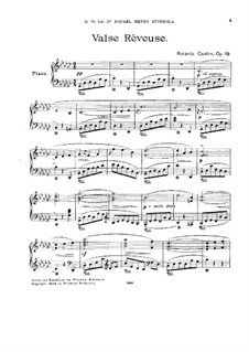 Valse Rêveuse, Op.19: Valse Rêveuse by Рикардо Кастро