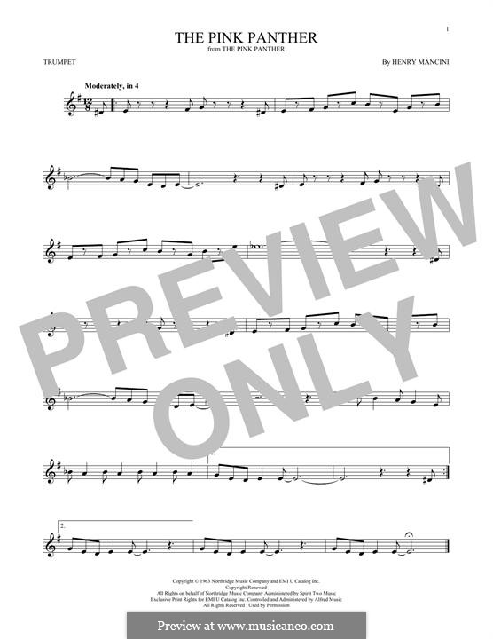 Instrumental version: Для трубы by Henry Mancini