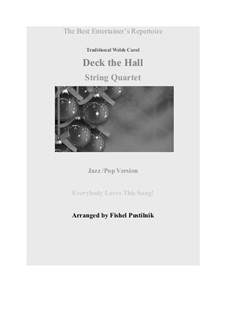 Deck the Hall: Для струнного квартета by folklore