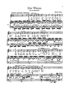 Шесть стихотворений, Op.4: Сборник by Эдвард Григ